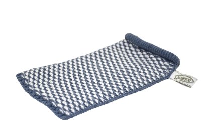 Waschhandschuh dunkelblau Bio, ein Hautschmeichler