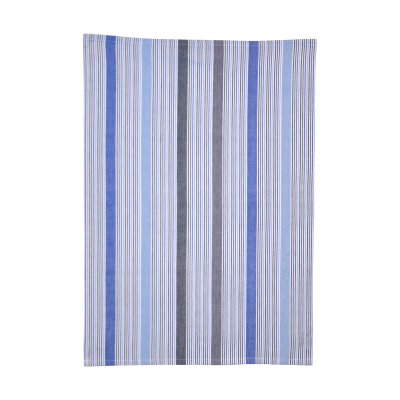 Preview: Geschirrtuch multi blau, 100% Bio-Baumwolle