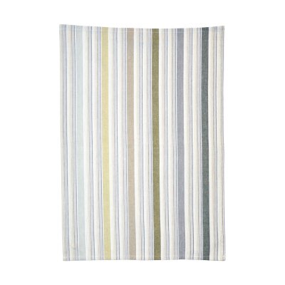 Preview: Geschirrtuch multi oliv 100% BioBaumwolle