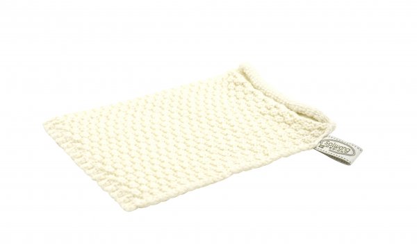 Waschhandschuh natur Bio, ein Hautschmeichler
