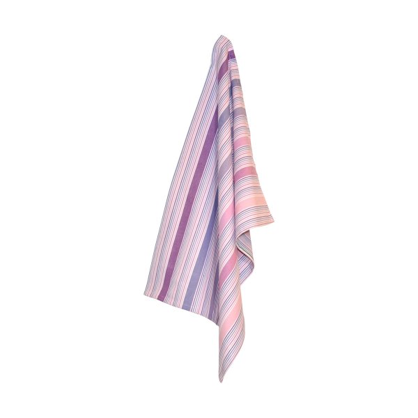 Geschirrtuch multi lila/rosa 100% Bio-Baumwolle