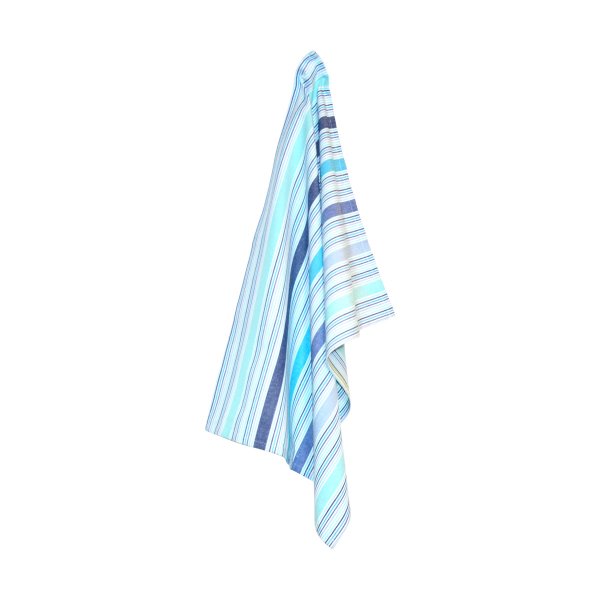 Geschirrtuch multi aqua/blau 100% Bio-Baumwolle