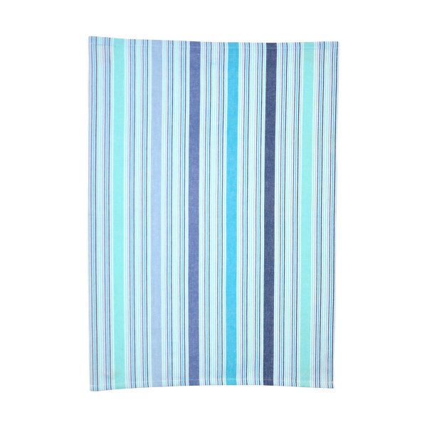 Geschirrtuch multi aqua/blau 100% Bio-Baumwolle